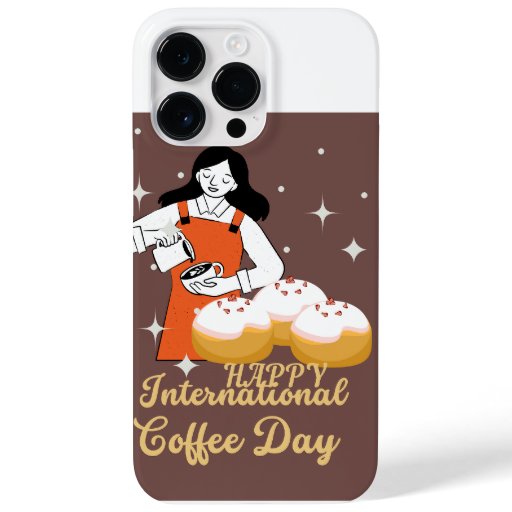 Happy International coffee day.. Case-Mate iPhone 14 Pro Max Case