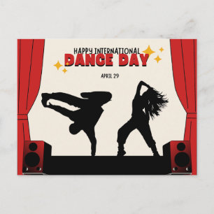 Happy International Dance Day   World Dance Day Postcard