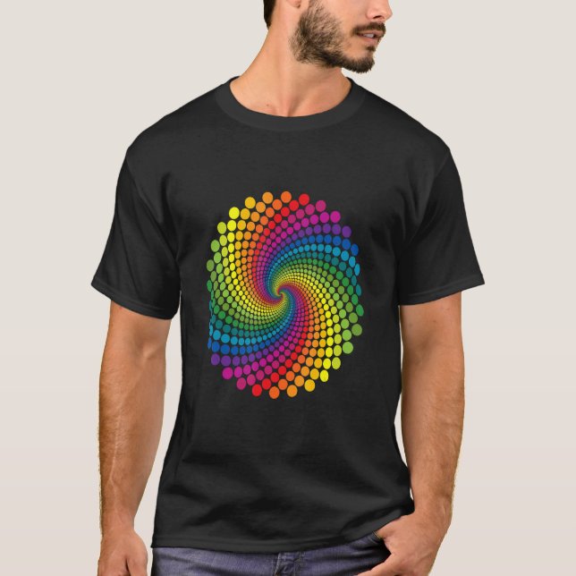 Happy International Dot Day Polka Dot T-Shirt (Front)