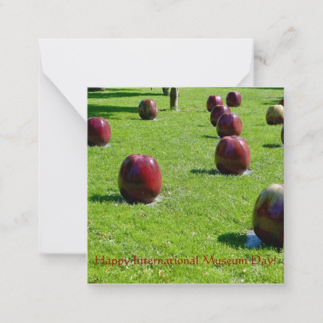 Happy International Museum Day! Note Card (Front)