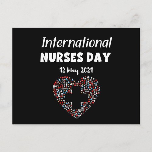 Happy International Nurses Day _ 12 May 2021 Postcard