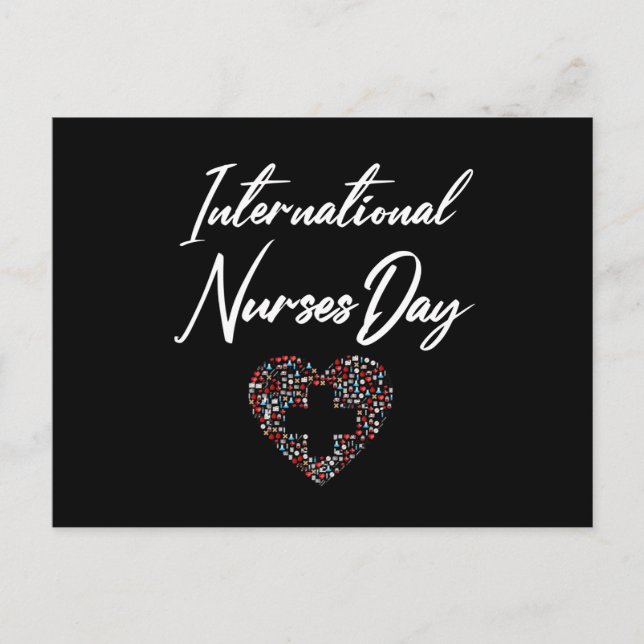 Happy International Nurses Day - 12 May 2021 Postcard (Front)