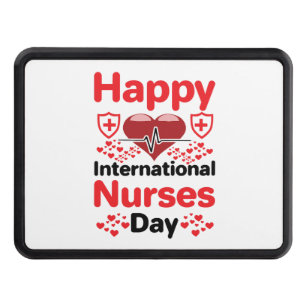 happy international nurses day hitch cover