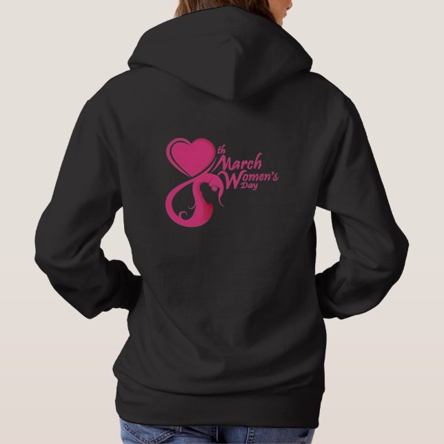 happy International Women’s Day 2026 Hoodie (Back)