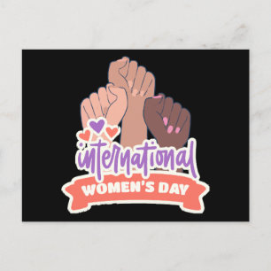 Happy International Women’s Day Holiday Postcard