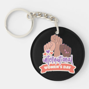 Happy International Women’s Day Keychain