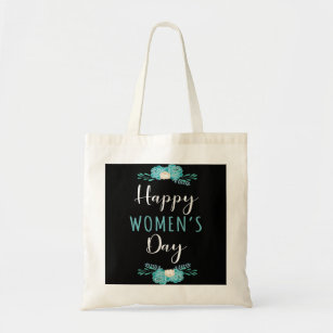 Happy International Women's Day 2021 Flowers Girl  Tote Bag