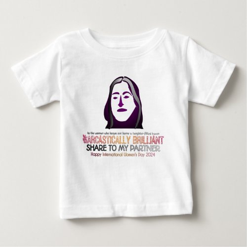 Happy International Womens day 2024 Essential  Baby T_Shirt