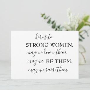 Happy International Women's Day Coffee Mug Invitation