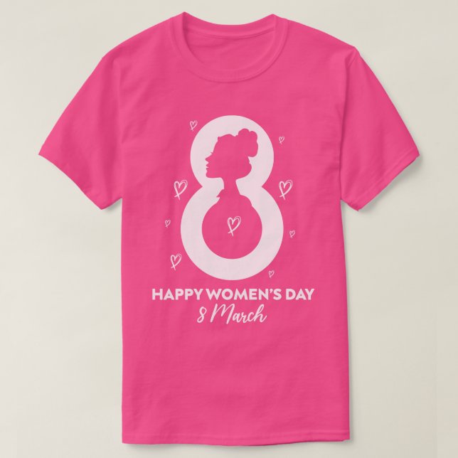 Happy International Womens Day Gift For Women Anni T-Shirt (Design Front)