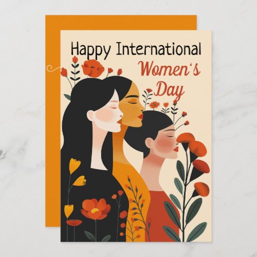 Happy International Womens Day Invitation