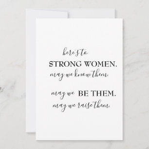 Happy International Women's Day Invitation