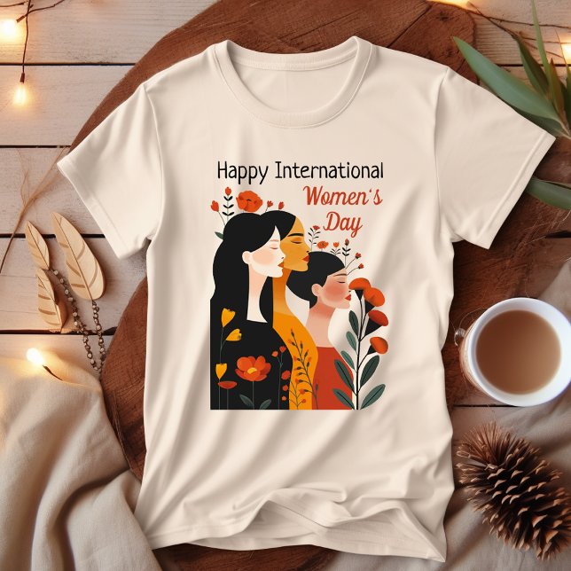 Happy International Women's Day T-Shirt (Creator Uploaded)