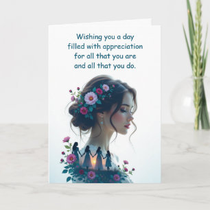 Happy International Women's Day   Uplifting Card