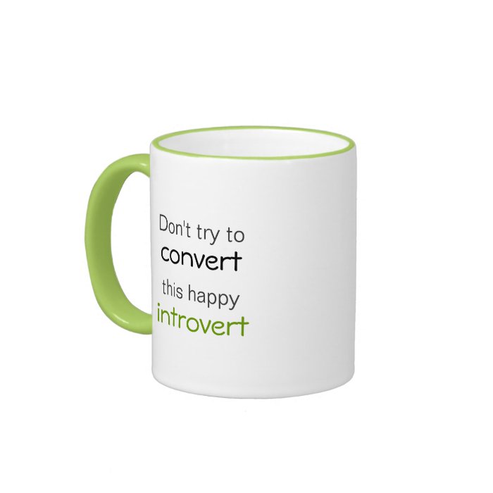 Happy Introvert Coffee Mugs