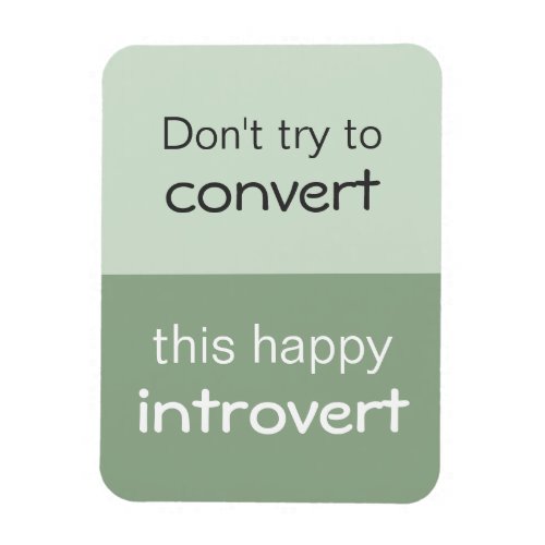 Happy Introvert Magnet