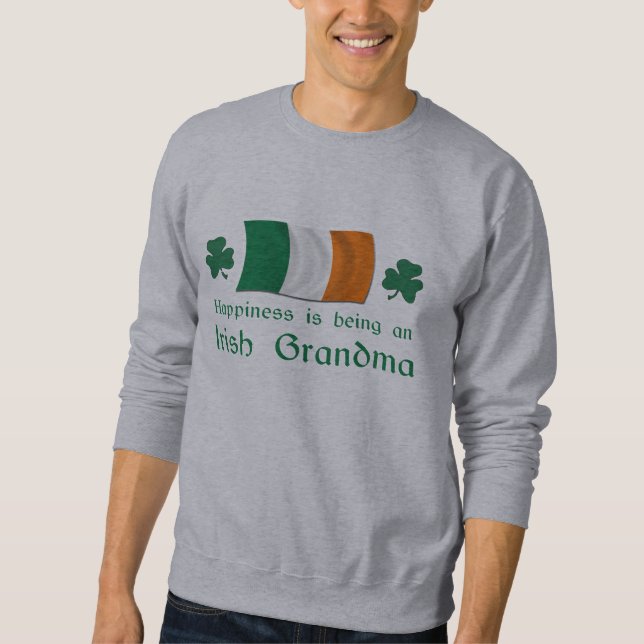 Happy Irish Grandma Sweatshirt (Front)