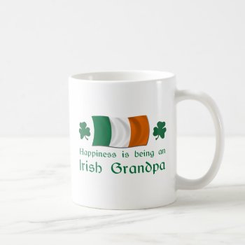 Happy Irish Grandpa Coffee Mug by worldshop at Zazzle
