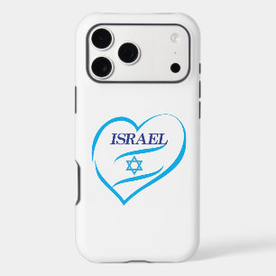 Happy Israel Independence Day Blue Star of David iPhone 17 Pro Max Case