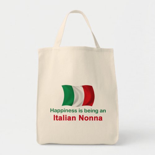 Happy Italian Nonna Tote Bag