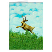 Happy Jackalope Card (Front)