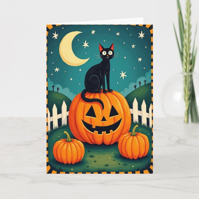 Happy Jackolantern Night Card (Front)