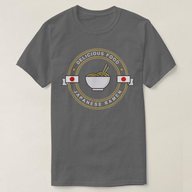 Happy Japan Ramen Noodles Tokyo Sushi Asia Tofu So T-Shirt (Design Front)