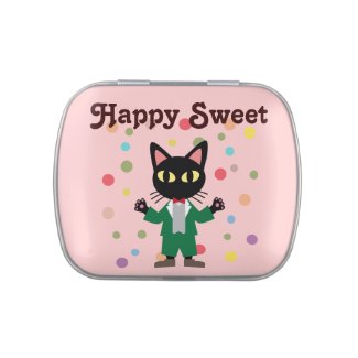 HAPPY!! JELLY BELLY CANDY TIN
