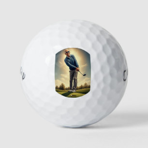 Happy Joe Biden Golf Balls