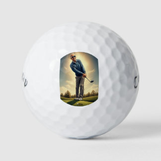 Happy Joe Biden Golf Balls