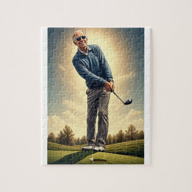 Happy Joe Biden  Jigsaw Puzzle (Vertical)