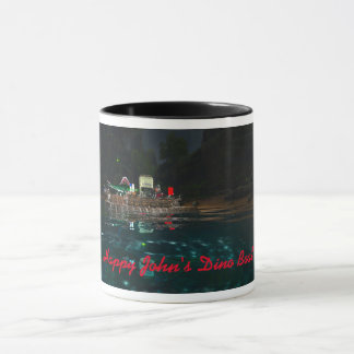 Happy John's Dino Boat Tasse Mug