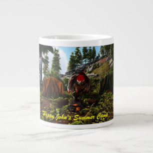 Happy John's Summer Camp Jumbo-Tasse Giant Coffee Mug