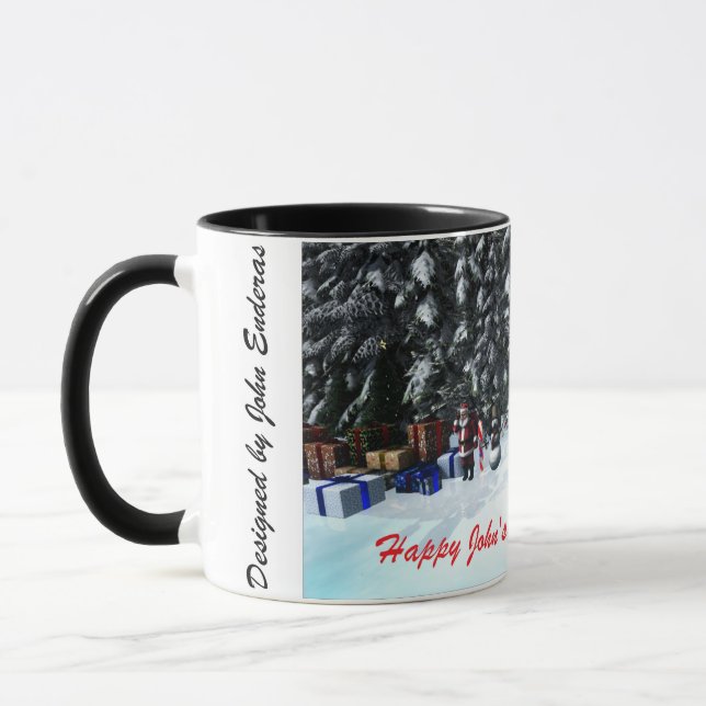 Happy John's Winter Wonderland Tasse Mug (Left)