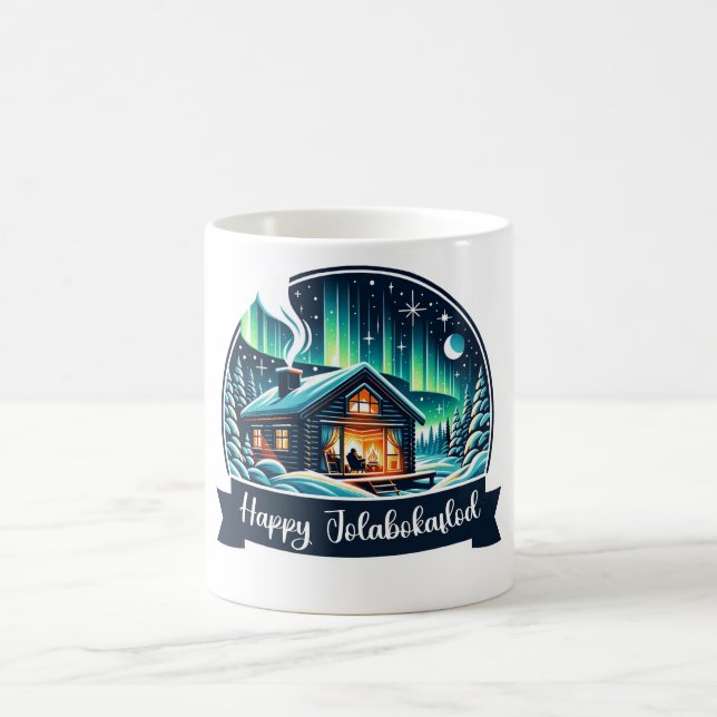 Happy Jolabokaflod Coffee Mug (Center)
