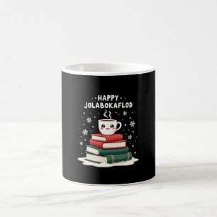 Happy Jolabokaflod Family Celebration Gift Coffee Mug