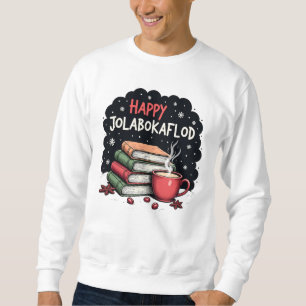 Happy Jolabokaflod Family Celebration Gift Sweatshirt