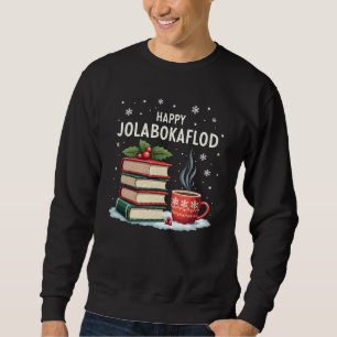 Happy Jolabokaflod Family Celebration Gift Sweatshirt