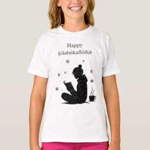 Happy Jolabokaflod – Icelandic Book Flood Gift T-Shirt