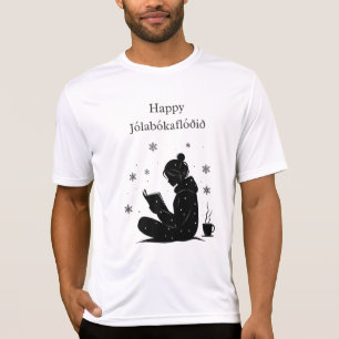 Happy Jolabokaflod – Icelandic Book Flood Gift T-Shirt