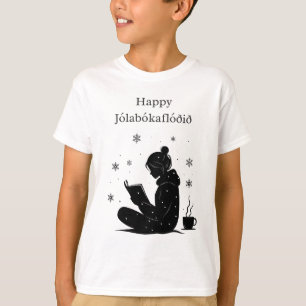 Happy Jolabokaflod – Icelandic Book Flood Gift T-Shirt