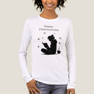 Happy Jolabokaflod – Icelandic Book Flood Gift Tri-Blend Shirt