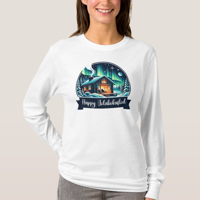 Happy Jolabokaflod T-Shirt (Front)
