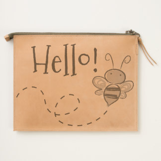 Happy Jolly Bee Travel Pouch