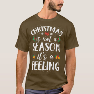 Happy Jolly Feeling Holiday Season Funny Merry Chr T-Shirt