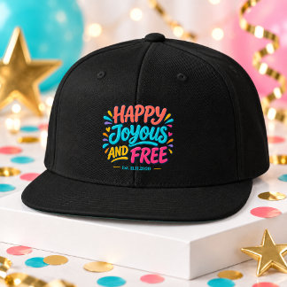 Happy Joyous and Free - Est Date for Recovery Visor