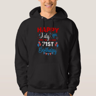 Happy July 4th And Yes It's My 71st Birthday Indep Hoodie