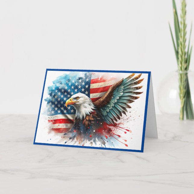 Happy July 4th Card (Front)