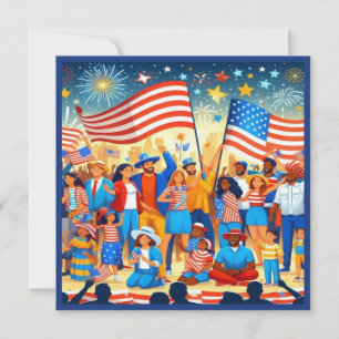 Happy  July 4th  Card