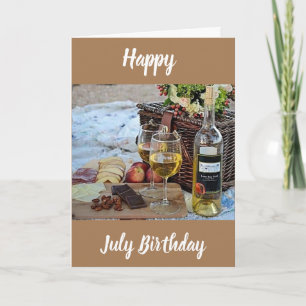 HAPPY *****JULY***** BIRTHDAY CARD